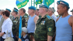 День Воздушно-десантных войск в Ядринском районе и открытие нового памятника