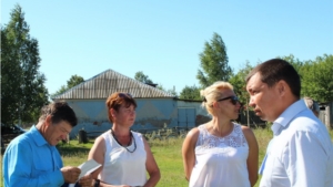 Рабочая поездка главы администрации Цивильского района Александра Казакова во Второвурманкасинское сельское поселение