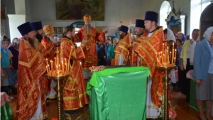 Праздничная служба в храме с.Балабаш-Баишево