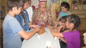 Яблочный Спас в гостях у ребят
