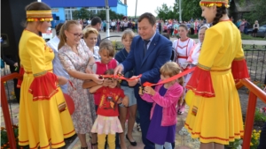 В Канашском районе открыт новый фельдшерско-акушерский пункт в д.Яманово