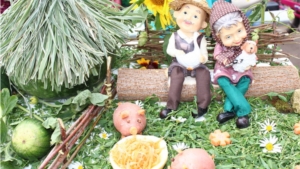 Районная выставка-конкурс цветов, плодов и овощей "Осенний вернисаж-2015", посвященная Году литературы