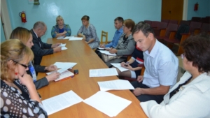 В администрации Мариинско-Посадского района состоялось очередное заседание санитарно-противоэпидемиологической комиссии