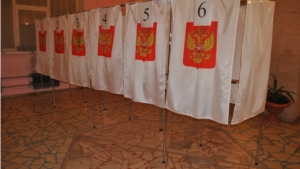 На избирательных участках Шемуршинского района приступили к подсчету голосов