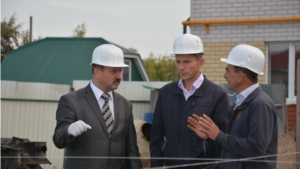 Строится новый многоквартирный дом в с.Батырево