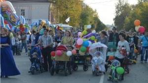 Парад детских колясок в Шумерле