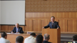 Состоялось первое организационное заседание Собрания депутатов Козловского района шестого созыва