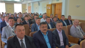 Состоялось первое заседание Собрания депутатов Батыревского района шестого созыва