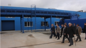 Председатель Кабинета Министров Чувашской Республики И. Моторин посетил мусороперегрузочную станцию в г. Чебоксары и полигон ТБО в г. Новочебоксарске
