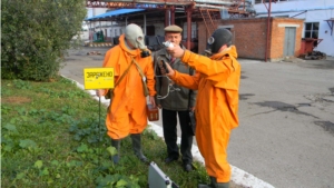 В рамках проведения всероссийской тренировки по гражданской обороне развернут пост радиационного, химического и биологического наблюдения