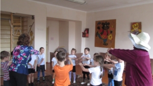 «Огородное приключение Страшилы» под таким названием прошло физкультурное развлечение в МБДОУ «Детский сад «Сказка»