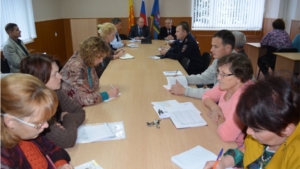 Неделя в администрации Мариинско-Посадского района началась с планового совещания