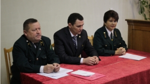 И.о. министра С. Павлов провел встречу с трудовым коллективом Мариинско-Посадского лесничества