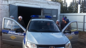 Ребята смогли поближе познакомиться с профессией полицейского вневедомственной охраны