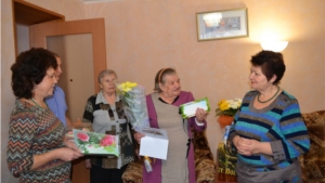 90-летний юбилей отметила жительница с. Порецкое Мария Мартынова