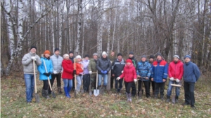 В Чебоксарском районе прошел День посадки леса