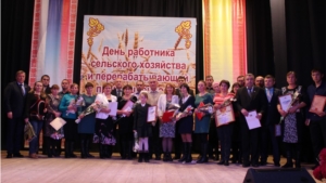 В Ядринском районе чествовали лучших земледельцев, животноводов и переработчиков сельскохозяйственной продукции