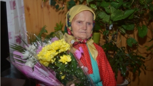 90-летие жительницы с.Сугуты