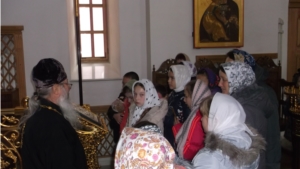 Учащиеся МБОУ «Шемуршинская СОШ» побывали в  Свято-Троицком мужском монастыре г. Алатырь