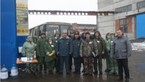 В Канашском районе проведена командно-штабная тренировка.