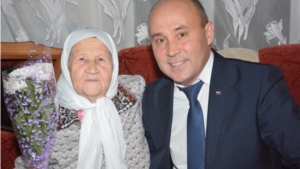 Юбилей отмечают участник войны и вдова участника войны