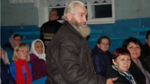 Глава администрации Батыревского района встретился с активом Сигачинского сельского поселения