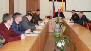 Заседание районной комиссии по обеспечению безопасности дорожного движения в Урмарском район