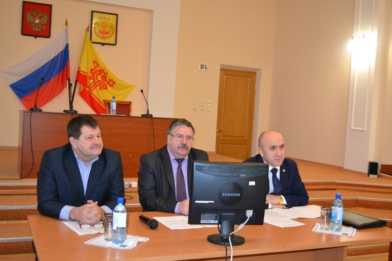 Порецкий район с рабочим визитом посетил министр сельского хозяйства Чувашской Республики Сергей Артамонов