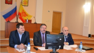 Рабочий визит министра сельского хозяйства Чувашской Республики Сергея Артамова