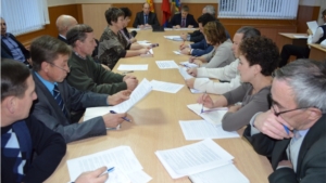В администрации Мариинско-Посадского района прошло совещание с главами поселений