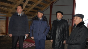 Глава администрации района Р.В.Селиванов посетил в ООО «Агрофирма «Исток»