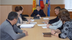 В администрации Мариинско-Посадского района состоялось заседание комиссии для координации работ по повышению безопасности дорожного движения