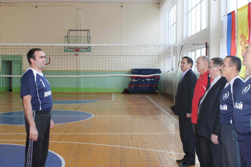 В спортивном комплексе ФОК прошли соревнования по волейболу