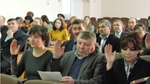 Заседание Собрания депутатов Яльчикского района