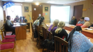 В межпоселенческой библиотеке прошла встреча с Территориальным органом  Федеральной службы государственной статистики по Чувашской Республике