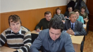 Глава администрации Мариинско-Посадского района Владимир Григорьев провел совещание с главами поселений