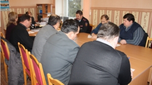 Заседание районной комиссии по обеспечению безопасности дорожного движения в Шумерлинском районе