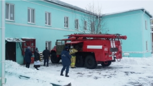 Тактические учения по действиям пожарного подразделения и дежурного медперсонала наркологического диспансера