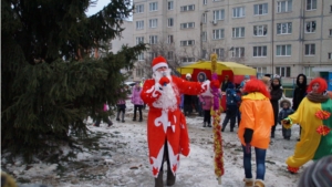 Новогодние мероприятия радуют жителей всех возрастов