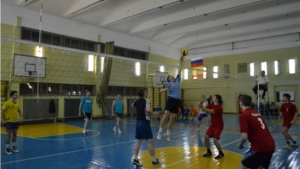 Новогодний волейбольный турнир на призы главы администрации Порецкого района