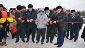 В преддверие Нового года в Батыревском районе открыты новые объекты