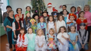 В образовательных учреждениях Мариинско-Посадского района прошли новогодние мероприятия