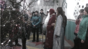 Новогодний бал-маскарад в Большетаябинском сельском клубе