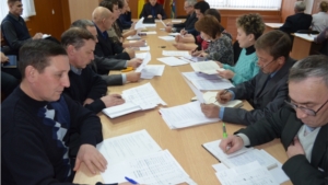 Глава администрации Мариинско-Посадского района Владимир Григорьев провел совещание с главами поселений