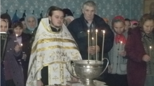 Праздник Крещения в Свято-Троицком храме с.Байглычево