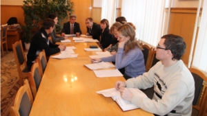 Глава администрации Шумерлинского района встретился с главой Русско-Алгашинского сельского поселения