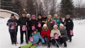 В Дорисс- парке прошла зимняя Спартакиада ветеранов