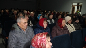 Глава Большесундырского сельского поселения Моргаушского района А.В.Лаптев отчитался перед населением о проделанной работе за 2015 год