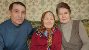 95 летие отмечает жительница с.Туруново