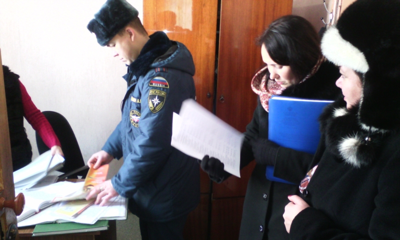 Профилактика пожарной безопасности в Карамышевском и Еметкинском сельских поселениях